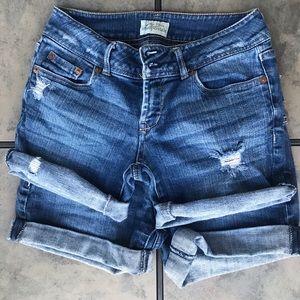 Set of 2 Aeropostale jean shorts